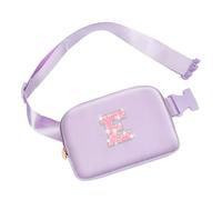 Birthday Gifts for Girls, 4 5 6 7 8 9 10 11 12 13 Year Old Girl Gifts for Teens Kids Daughter Sister Her,Cute Fanny Pack Belt Bag Crossbody Bag Trendy Stuff for Girls Teen, Lavender Sparkly, E