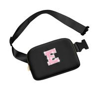 Birthday Gifts for Girls, 4 5 6 7 8 9 10 11 12 13 Year Old Girl Gifts for Teens Kids Daughter Sister Her,Cute Fanny Pack Belt Bag Crossbody Bag Trendy Stuff for Girls Teen, Black Sparkly, S, E