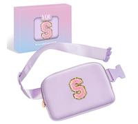 Birthday Gifts for Girls, 4 5 6 7 8 9 10 11 12 13 Year Old Girl Gifts for Teens Kids Daughter Sister Her,Cute Fanny Pack Belt Bag Crossbody Bag Trendy Stuff for Girls Women Teen, Purple, S