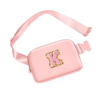 Birthday Gifts for Girls 4 5 6 7 8 9 10 11 12 13 Years Gifts for Teens Kids Daughter Sister Her Cute Fanny Pack Waist Bag Shoulder Bag Trendy Things, Pink, 5.5 inch, K