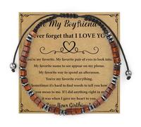 Birthday Gifts For Men Gifts For Boyfriend Brother Godfather Uncle Bracelet Gift From Girlfriend Mom Dad Sister Godd Aughter Son Niece With Original Card As Retirement Valentine'S Day Christmas Gift