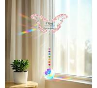 Birthday Gifts for Mom, Butterfly Suncatcher Acrylic Plaque Decor, Butterfly Acrylic Plaque Keepsake on Mother's Day, Mom Birthday Presents from Daughter Son