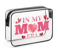 Birthday Gifts for Mom from Daughter Son Makeup Bag New Mom Gifts Mama Gifts Mother Gifts Mom Thank You Gifts Mothers Day Gifts Mother Birthday Gifts Clear Cosmetic Bag PVC Zipper Toiletry Pouch