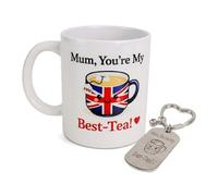 Birthday Gifts for Mum Mug - 11 oz Ceramic Coffee with Loving Message, Perfect Birthday Presents for Mum, Daily Use Tea & Coffee Cup, Mothers Day Gifts, Thoughtful Gift from Daughter or Son (Mug)