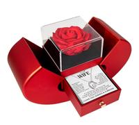 Birthday Gifts for Wife from Husband | Soulmate Necklace with Heartfelt Message Card & Box | Anniversary, Birthday, Christmas or Valentine’s Day Gift for Girlfriend, Fiancée, 0.8" (2.2cm) height / 0.7