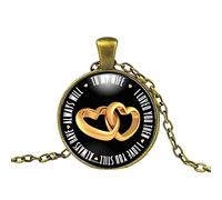 Birthday Gifts For Wife Necklace From Husband To My Soulmate Women Wedding Anniversary Present Jewe Pretty Necklaces for (A, One Size)