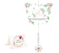 Birthday Gifts for Women, Butterfly Crystal Suncatcher