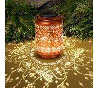 Birthday Gifts for Women - Dragonfly Solar Lantern Garden Ornaments Outdoor, Unique Gardening Thanking Giving Christams Gifts for Her, Mothers Day Presents for Mum Grandma Decorations