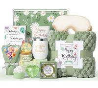 Birthday Gifts for Women, Friendship, Unique Happy Birthday Gift Basket for Mom, Best Friend, Sister, Wife, Girlfriend, Coworker, Luxury Personal Care Box