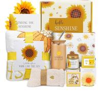 Birthday Gifts for Women, Girlfriends, Mothers, Sisters, Christmas Gifts, Gift Baskets for Personal Care, Relaxation Spa Gift Set with Luxury Blanket for Birthday