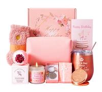 Birthday Gifts For Women, Happy Birthday Hamper Basket For Her, Turning A New Year Old Female Birthday Gifts,Birthday Pamper Box For Ladies, Personalised Birthday Presents For Mom Wife