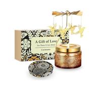 Birthday Gifts for Women | Hummingbird Scented Candle Gifts for Her - Unique Rotating Candle for Mum, Best Friend, Sister Friendship & Relaxation Decor
