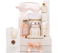 Birthday Gifts for Women - Luxury Pamper Hamper Spa Bath Gift Set for Her | Pamper gifts for women in ladies gift-ready box; bath set for christmas, anniversary, valentine's, mother's day & self care