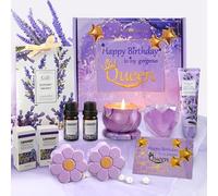 Birthday Gifts for Women, Pamper Hampers Relaxation Bath Set Package for Her, Birthday Presents Gift Box for Best Friends Mum Sister Auntie Wife, Ladies Birthday Get Well Soon Gift Set Idea