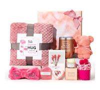 Birthday Gifts for Women,Pink Gifts Box for Women Gifts Basket Care Package Get Well Soon Gifts Relaxing Set Self Care Gifts Unique Gifts Box Birthday Presents Female Friendship Gifts