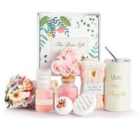 Birthday Gifts for Women,Self Care Gift Baskets for Her,Relaxing Bath Gift Box Set for Friends,Mum,Wife, Daughter,Coworker,Girls, Sister,Bestie