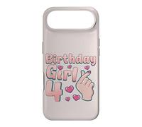 Birthday Girl 4 Years Old Age 4 Korean Pop Love K-Pop Case for iPhone Air