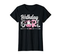 Birthday Girl Cow Lover Dairy Farmer Birthday Party Women T-Shirt