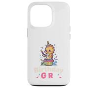 Birthday Girl Design Cute Seahorse Cupcake Party Case for iPhone 13 Pro
