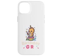 Birthday Girl Design Cute Seahorse Cupcake Party Case for iPhone 14 Plus