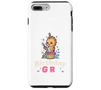 Birthday Girl Design Cute Seahorse Cupcake Party Case for iPhone 7 Plus/8 Plus