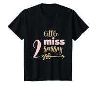 Birthday girl tee for toddler n kids Little miss sassy 2nd b T-Shirt