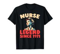 Birthday Hospital - Caretaker Nursing Nurse Born in 1971 T-Shirt