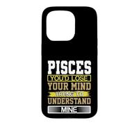 Birthday Humor Lose Mind to Understand Mine Pisces Birthday Case for iPhone 15 Pro