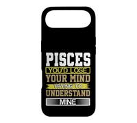 Birthday Humor Lose Mind to Understand Mine Pisces Birthday Case for iPhone Air