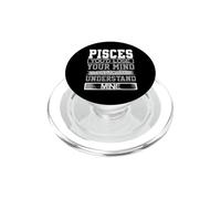 Birthday Humor Lose Mind to Understand Mine Pisces Birthday PopSockets PopGrip for MagSafe