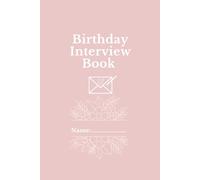 Birthday interview book