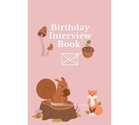 Birthday Interview Book: Autumnal theme