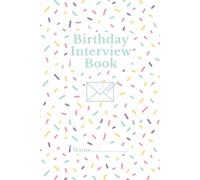 Birthday Interview Book: Sprinkles Design