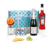 Birthday Italian Spritz Cocktail Gift Box with Prosecco & Aperitivo - Cocktail Hamper with Mixers