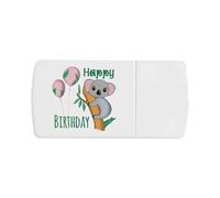 'Birthday Koala' Pill Box with Tablet Splitter (PI00034519)
