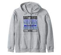 Birthday Lose Mind to Understand Mine Sagittarius Birthday Zip Hoodie