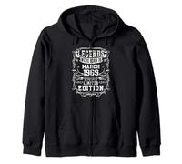 Birthday March 1969 Year Limited Edition Unique Legends Zip Hoodie