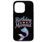 Birthday Mermaid Magical Sea Creature Kids Mermaid Lovers Case for iPhone 13 Pro