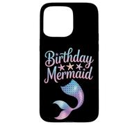 Birthday Mermaid Magical Sea Creature Kids Mermaid Lovers Case for iPhone 15 Pro Max