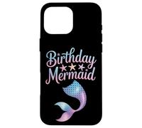 Birthday Mermaid Magical Sea Creature Kids Mermaid Lovers Case for iPhone 16 Pro Max