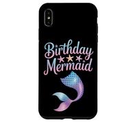 Birthday Mermaid Magical Sea Creature Kids Mermaid Lovers Case for iPhone XS Max