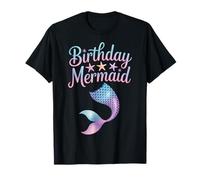 Birthday Mermaid Magical Sea Creature Kids Mermaid Lovers T-Shirt