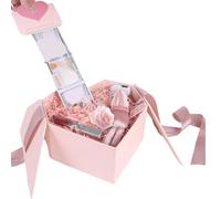 Birthday Money Box, Love Theme Cash, Heart Shape Money Box with Pull-Out Design, Moneys Boxes for Kids Adults Family Party, Gift Accessories, Heart Boxes Set for Holiday Use