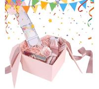 Birthday Money Box, Love Theme Cash Holder, Heart-Shaped Pull Out Box, Material Accessories, Saving Equipment For Kids Adults Family, Money Tool For Party Carnival Christmas Holiday Valentines Day