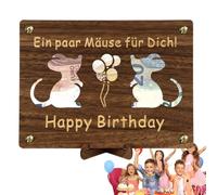 Birthday Money Holder Cards,Wooden Birthday Money Card Holder - Birthday Money Holder Cards | Wooden Birthday Card Holder for Boys, Wire, , Se référer au descriptif, Refer to description