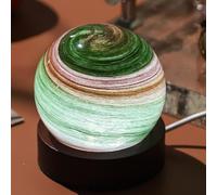 Birthday Month Art Globe Night Lamp, 3.1'' Unique 3D Planet Night Light, Three-Color Dimming, USB Rechargeable, Moon Lamp Galaxy Lamp Bedroom Decor for Kids Girls Boys Women Gifts (May)