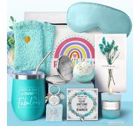 Birthday Pamper Gift Set for Women, Self Care Package with Relaxation Spa Bath Hamper, Christmas Gift for Mom, Sister, Best Friend, Wife, Daughter, Grandaughter, Coworker, Women Who Have Everything