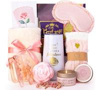 Birthday Pamper Gifts for Women - Unique Personalized Self Care Basket Relaxation Hamper Gift for Her, Spa Bath Set Mothers Day Birthday Present for Mum Friends Sisters Bestie