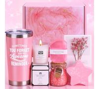 Birthday Pamper Gifts for Women, Unique Self Care Package Relaxation Spa Bath Set for Her, Wellbeing Get Well Soon Gifts for Women, Ladies Pamper Hamper Birthday Gift for Friends, Sister, Mum, Wife