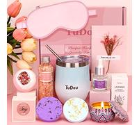 Birthday Pamper Gifts for Women, Unique Self Care Package Relaxation Spa Bath Set for Her, Wellbeing Get Well Soon Gifts, Ladies Pamper Hampers Birthday Gifts for Mum, Sister, Friend, Wife, Auntie